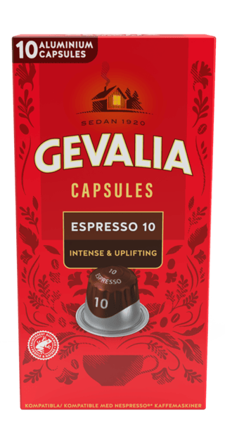 gevalia kapsler espresso 10